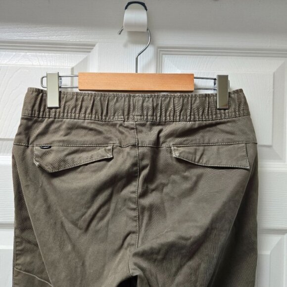 tentree Military Green Jogger Pants - Picture 5 of 10